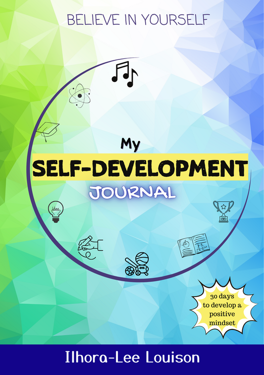 My Self-Development Journal – Blue Bold Edition for Boys (30 Days)