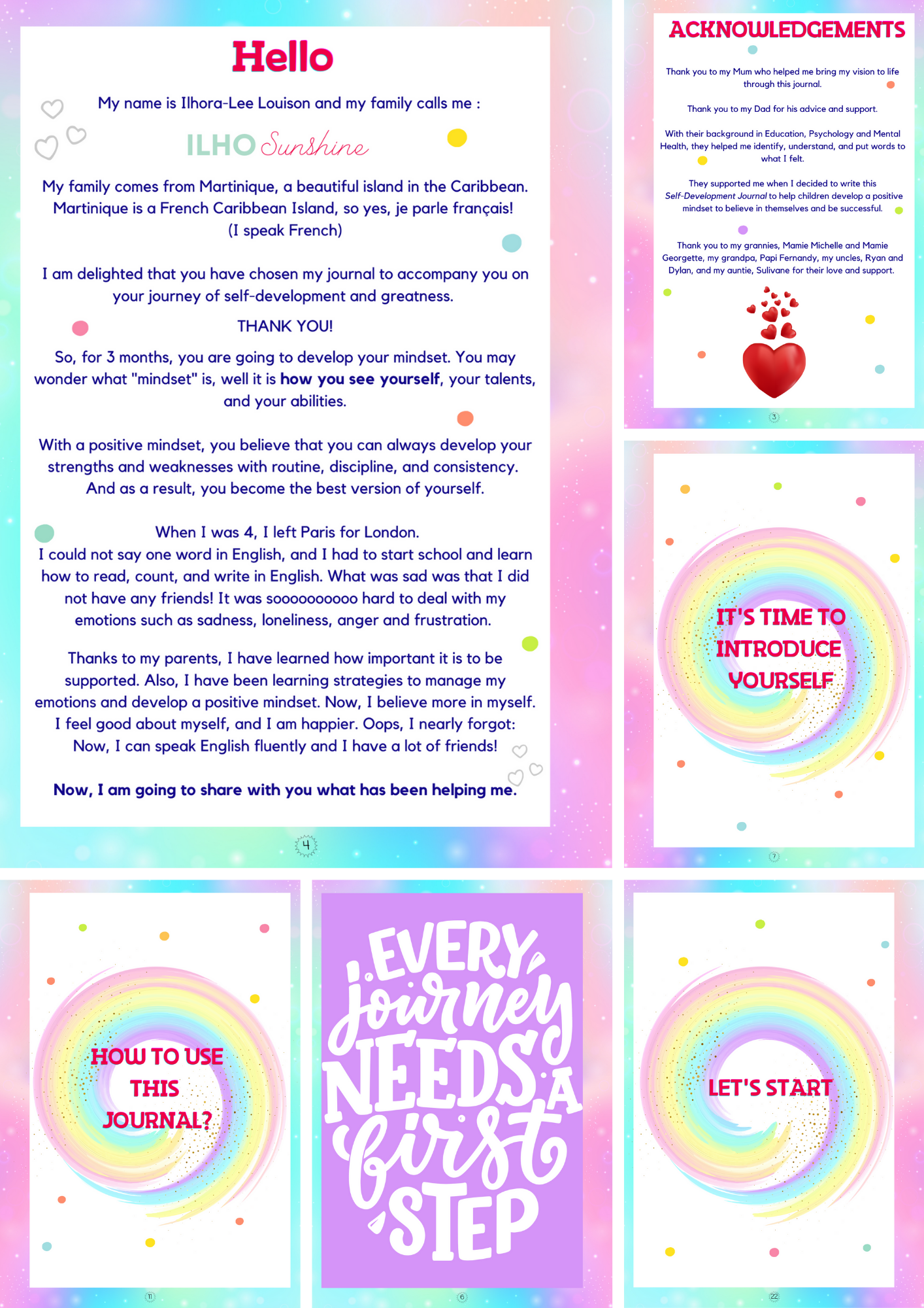 My Self-Development Journal – Magic Confidence Girl Edition (30 Days)