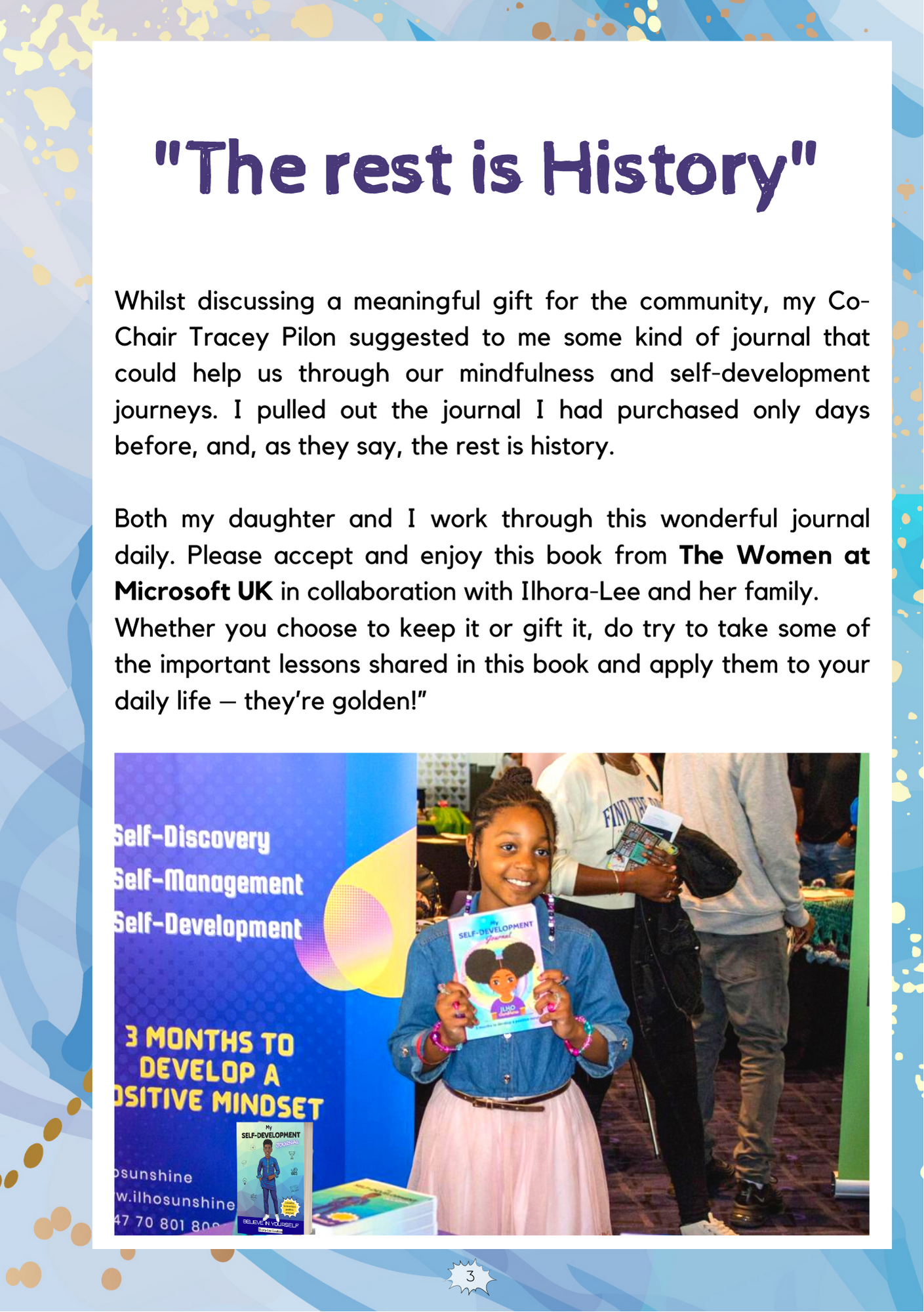 Women At Microsoft My- Self-development Journal - Limited Edition