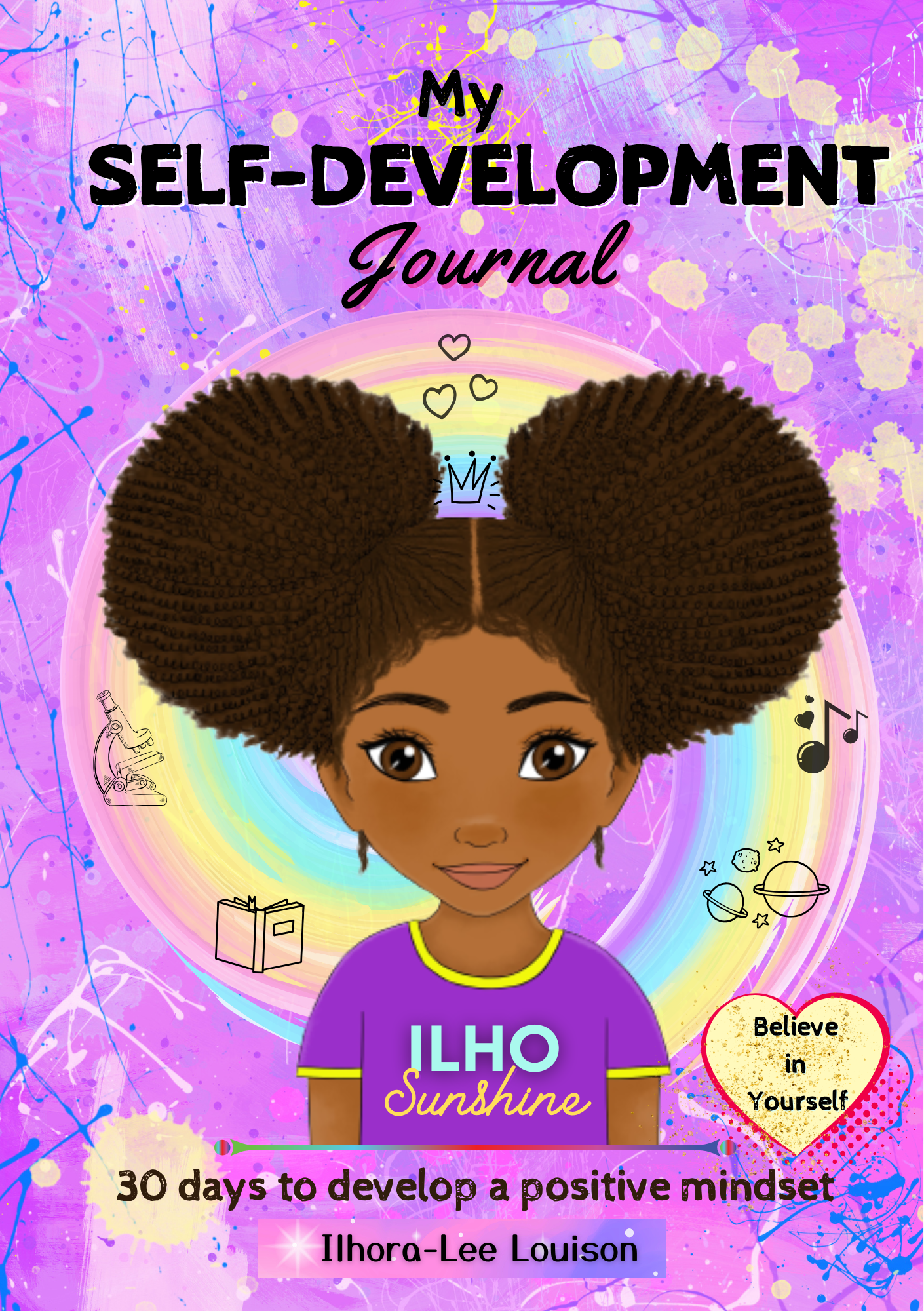 30 Days - My Self-development Journal for Black Female Children